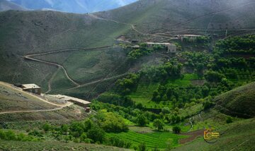 گزارش تصویری | بهار در روستاهای زیبا و سرسبز مناطق مرکزی افغانستان