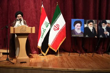 گزارش تصویری | برگزاری مراسم سالگرد شهید رئیسی در نجف اشرف