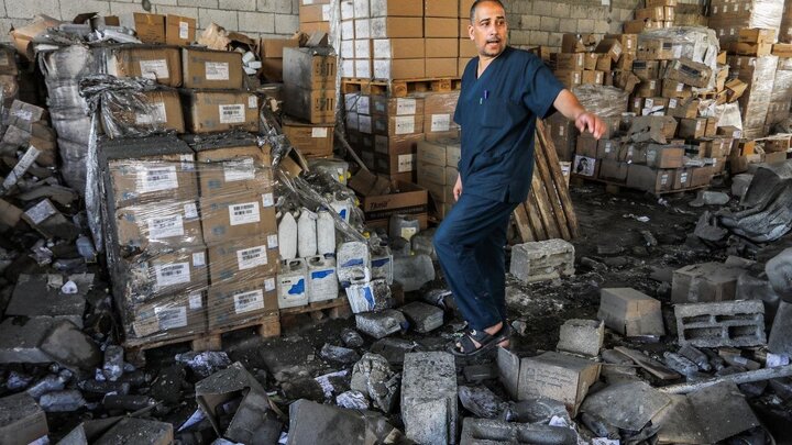 تقرير مصور| هجوم عسكري صهيوني على مستشفى ناصر في خان يونس