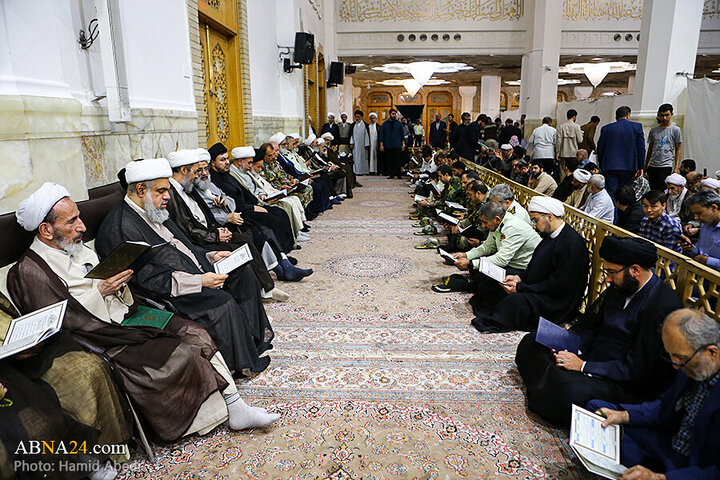 Photos: First anniversary of Martyrs of Service marked at Hazrat Masoumeh holy shrine in Qom
