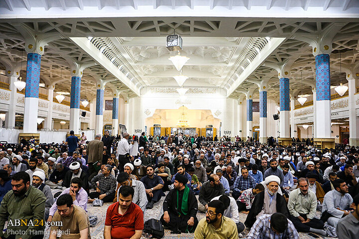 Photos: First anniversary of Martyrs of Service marked at Hazrat Masoumeh holy shrine in Qom