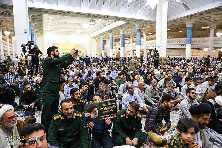 Photos: First anniversary of Martyrs of Service marked at Hazrat Masoumeh holy shrine in Qom