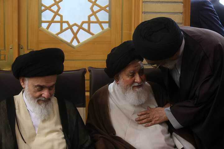 مراسم سالگرد شهادت آیت الله رئیسی در حرم حضرت فاطمه معصومه (س)