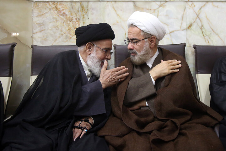 مراسم سالگرد شهادت آیت الله رئیسی در حرم حضرت فاطمه معصومه (س)