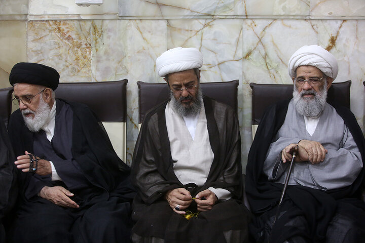 مراسم سالگرد شهادت آیت الله رئیسی در حرم حضرت فاطمه معصومه (س)