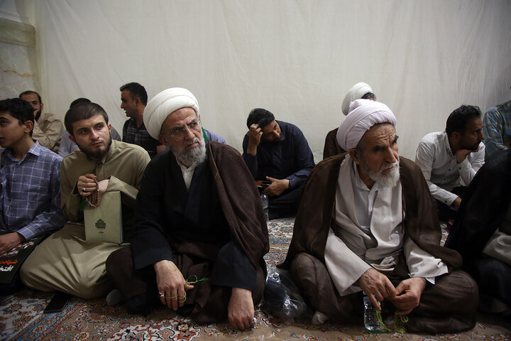 مراسم سالگرد شهادت آیت الله رئیسی در حرم حضرت فاطمه معصومه (س)