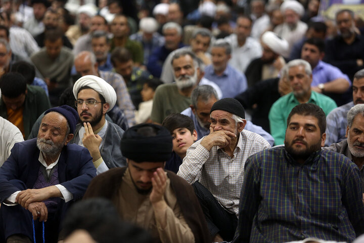 مراسم سالگرد شهادت آیت الله رئیسی در حرم حضرت فاطمه معصومه (س)