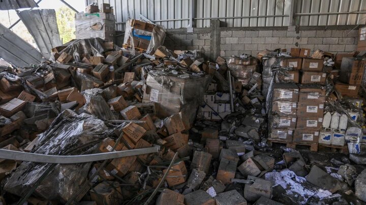 Photos: Zionist military attack on Nasser Hospital in Khan Yunis