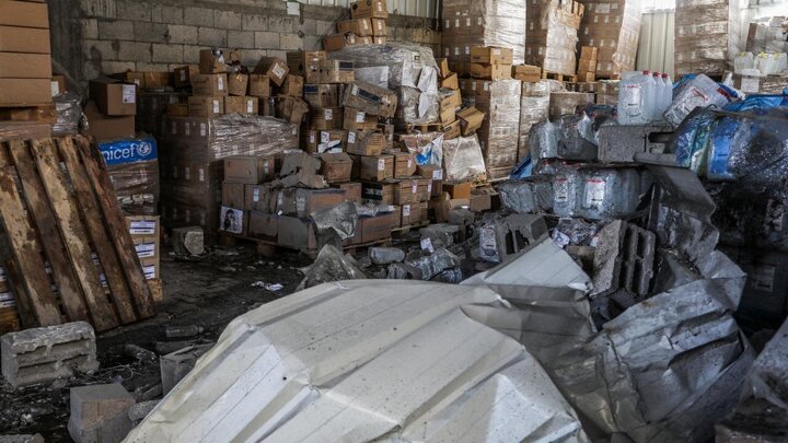 Photos: Zionist military attack on Nasser Hospital in Khan Yunis