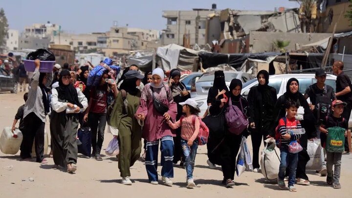 Nearly 100,000 Palestinians displaced in Gaza over past four days, says UN agency
