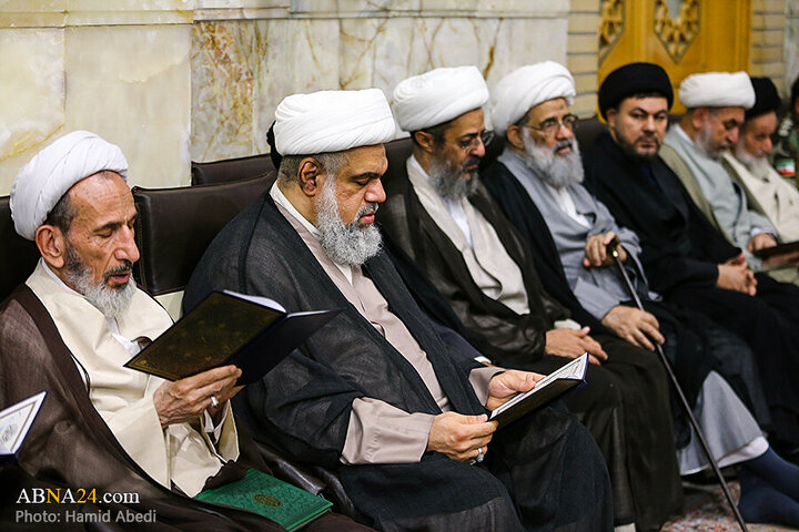 تقرير مصور| مراسم إحياء الذكرى السنوية الأولى لاستشهاد آية الله رئيسي في مرقد السيدة المعصومة (ع)