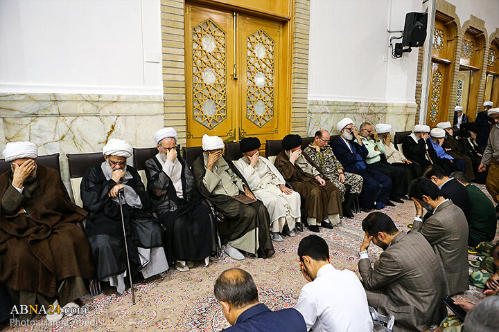 تقرير مصور| مراسم إحياء الذكرى السنوية الأولى لاستشهاد آية الله رئيسي في مرقد السيدة المعصومة (ع)