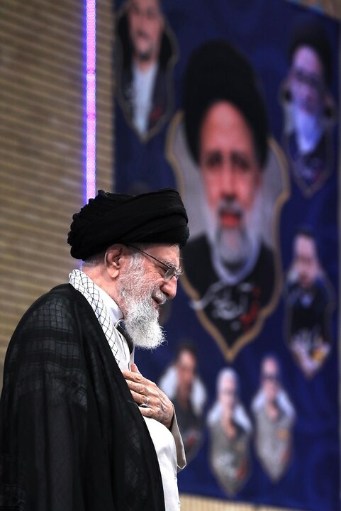 مراسم بزرگداشت شهید رئیسی با حضور رهبر انقلاب