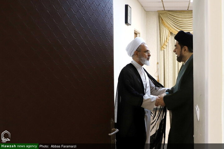 Kalbe Jawad Naqvi meets Ayatollah Arafi
