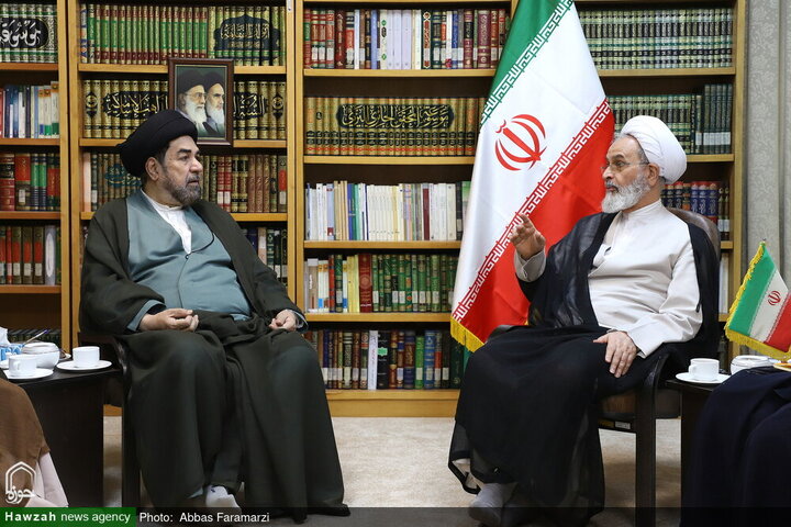 Kalbe Jawad Naqvi meets Ayatollah Arafi