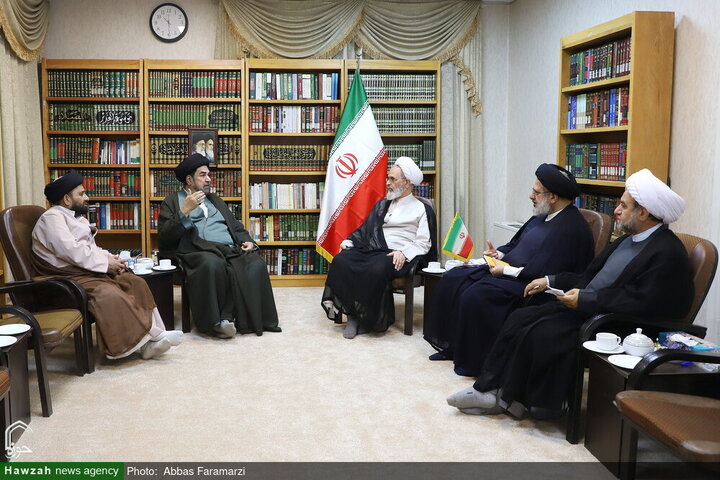Kalbe Jawad Naqvi meets Ayatollah Arafi