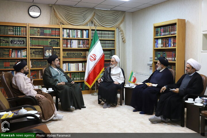 Kalbe Jawad Naqvi meets Ayatollah Arafi