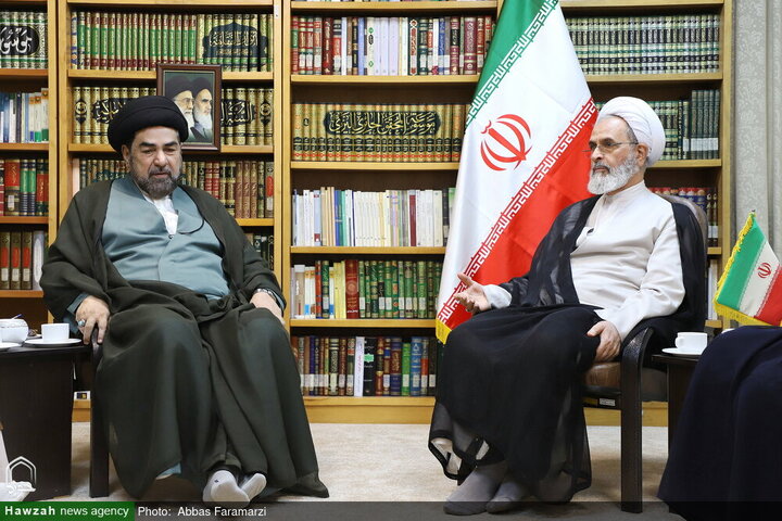 Kalbe Jawad Naqvi meets Ayatollah Arafi