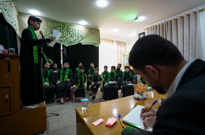 العتبة العلوية تختتم دورة تخصّصية في (الأطوار المنبرية والردّة الحسينية)