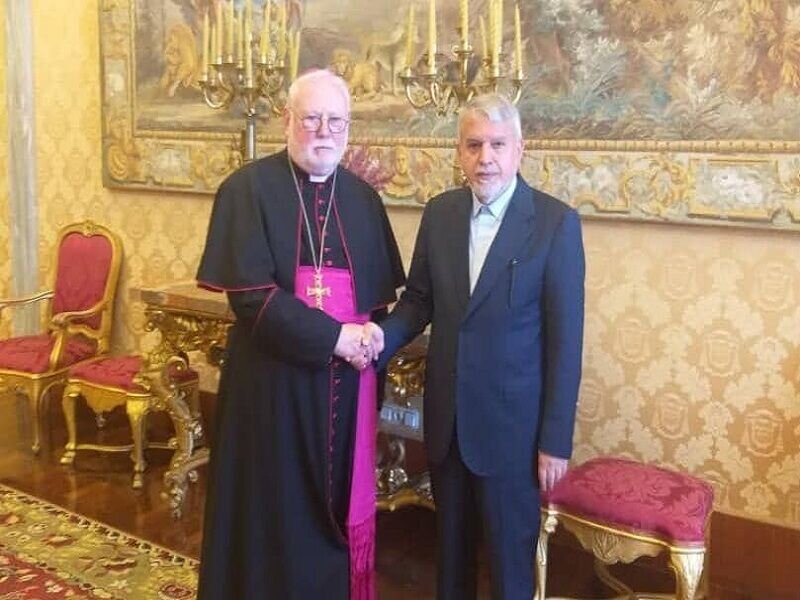 Iran, Vatican to strengthen spiritual diplomacy, interfaith dialogue