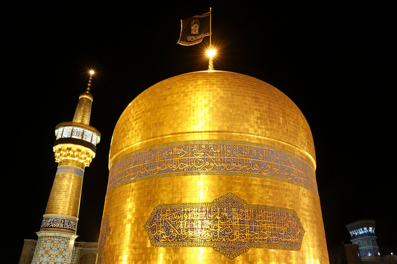 عکس | گنبد و گلدسته حرم مطهر رضوی