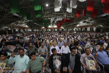 گزارش تصویری | مراسم بزرگداشت نخستین سالگرد شهدای خدمت در گلستان شهدای اصفهان