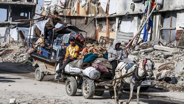 Galeri Foto: Migrasi Warga Palestina dari Kamp Pengungsi Jabaliya