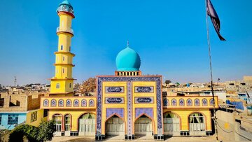 مسجدی با ۶ دهه فعالیت در شهر گِرِشک استان هلمند / نماد همبستگی شیعه و سنی در جنوب افغانستان