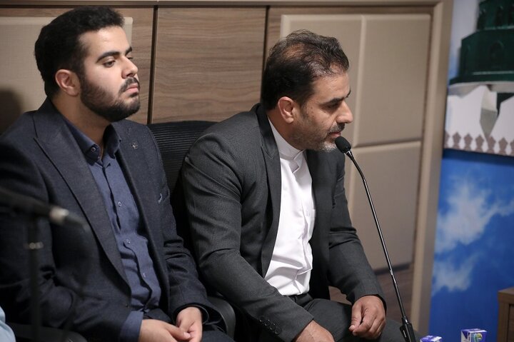 دیدار اعضای کاروان قرآنی نور با نماینده ولی‌‎فقیه در امور حج و زیارت