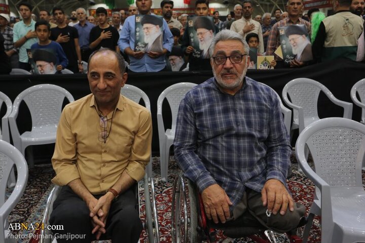 نخستین سالگرد شهدای خدمت در گلستان شهدای اصفهان