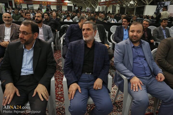 نخستین سالگرد شهدای خدمت در گلستان شهدای اصفهان