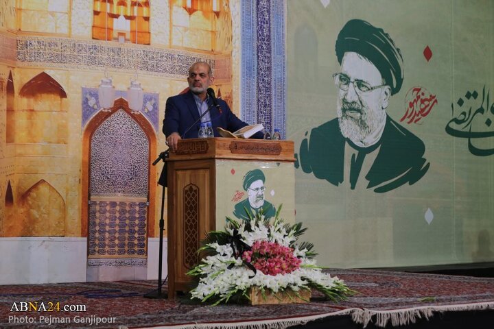 نخستین سالگرد شهدای خدمت در گلستان شهدای اصفهان