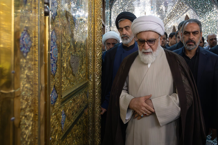 گزارش تصویری | گرامیداشت اولین سالگرد شهادت آیت الله رئیسی در حرم مطهر رضوی