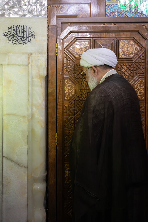 گزارش تصویری | گرامیداشت اولین سالگرد شهادت آیت الله رئیسی در حرم مطهر رضوی