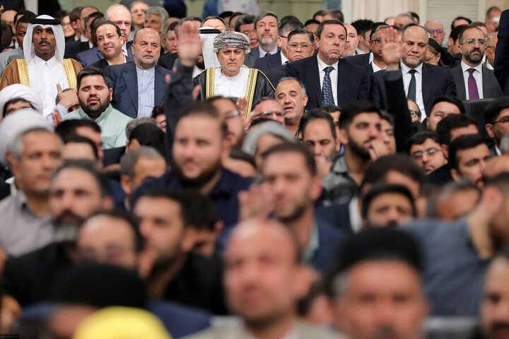 Photos: Imam Khamenei attends first anniversary ceremony honoring Martyr Raisi