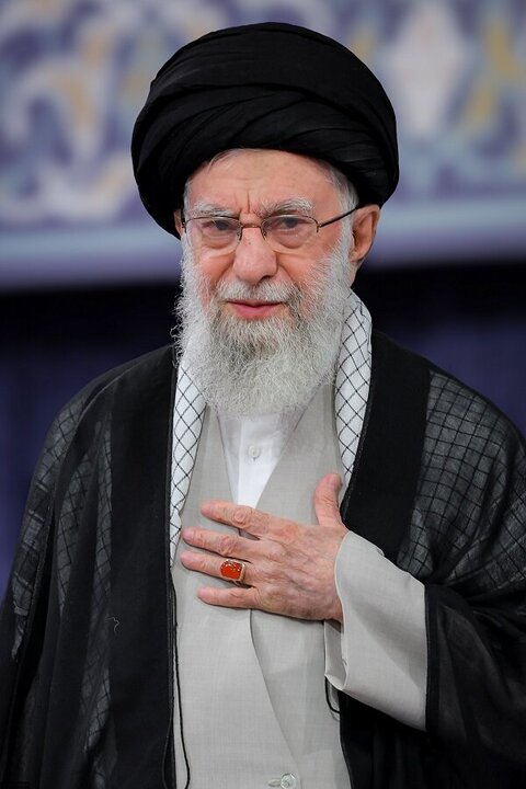 Photos: Imam Khamenei attends first anniversary ceremony honoring Martyr Raisi