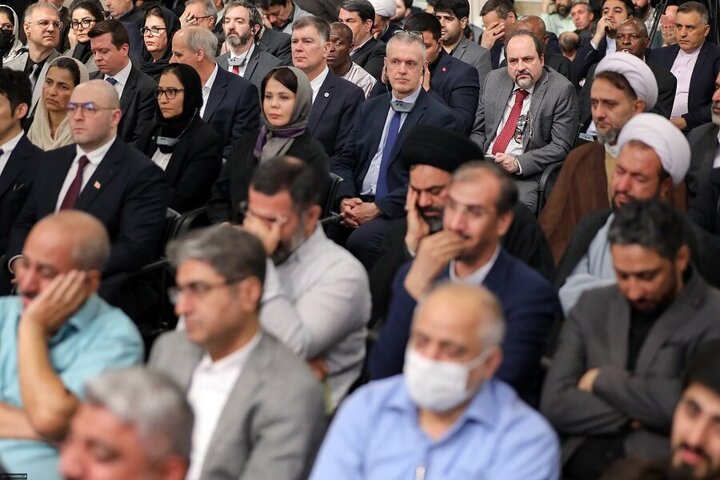 Photos: Imam Khamenei attends first anniversary ceremony honoring Martyr Raisi