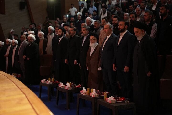 Photos: Commemoration ceremony of martyrdom anniversary of Ayatollah Raisi held in Najaf