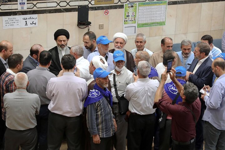 بازدید امیرالحاج ایران از هتل حجاج