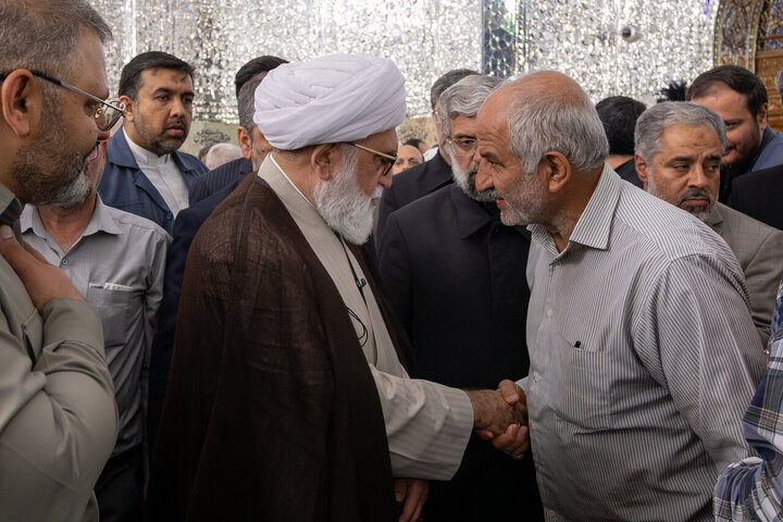 Photos: First anniversary of Ayatollah Raisi's martyrdom held at Razavi holy shrine