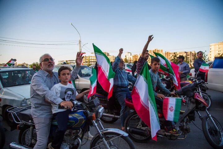 همایش مردمی موتورسواران قم