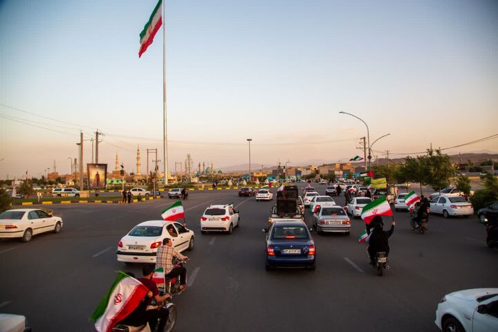 همایش مردمی موتورسواران قم