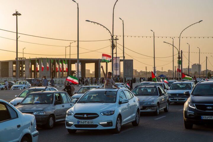 همایش مردمی موتورسواران قم