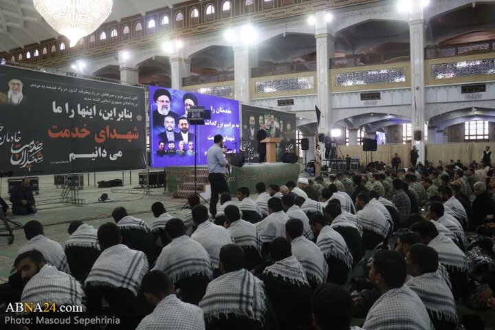 مراسم اولین سالگرد شهدای خدمت با حضور رئیس جمهور در تبریز