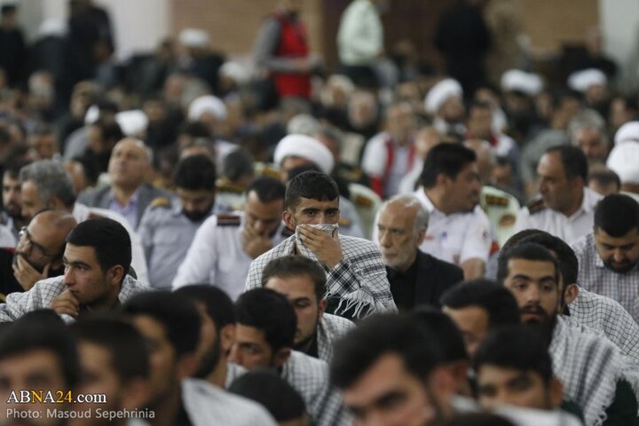 مراسم اولین سالگرد شهدای خدمت با حضور رئیس جمهور در تبریز