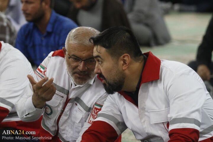 مراسم اولین سالگرد شهدای خدمت با حضور رئیس جمهور در تبریز