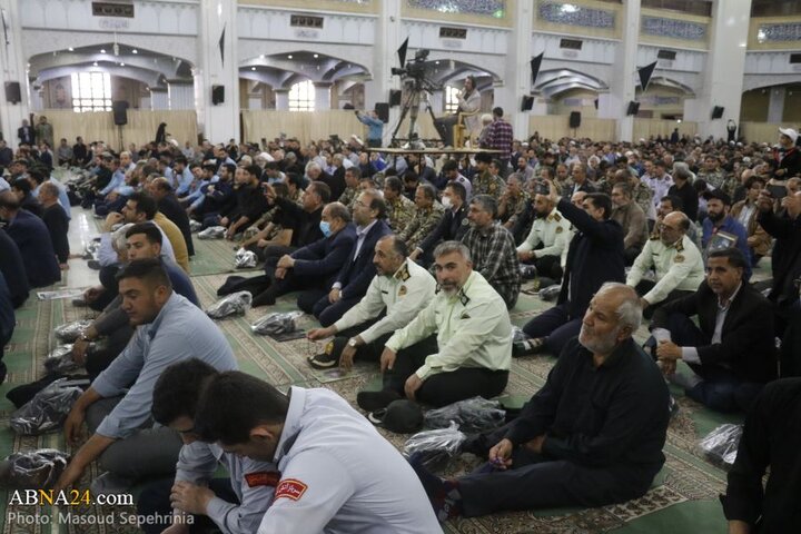 مراسم اولین سالگرد شهدای خدمت با حضور رئیس جمهور در تبریز