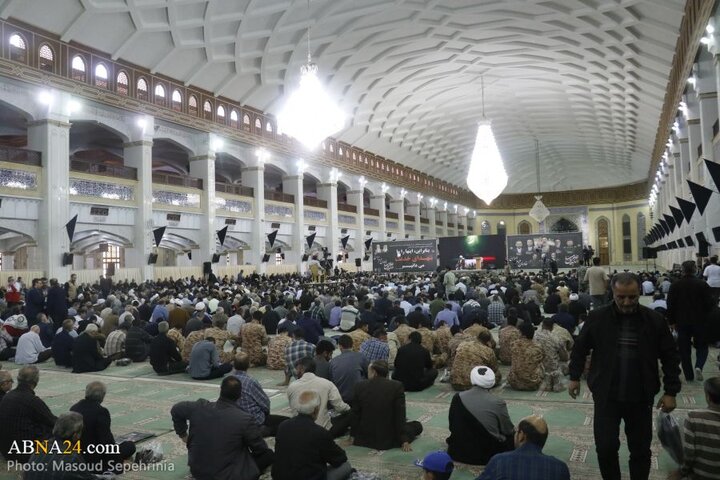 مراسم اولین سالگرد شهدای خدمت با حضور رئیس جمهور در تبریز