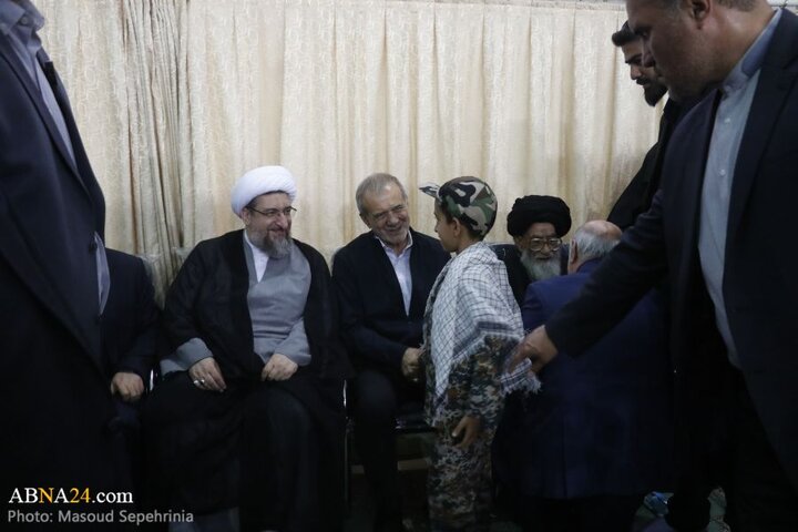 مراسم اولین سالگرد شهدای خدمت با حضور رئیس جمهور در تبریز