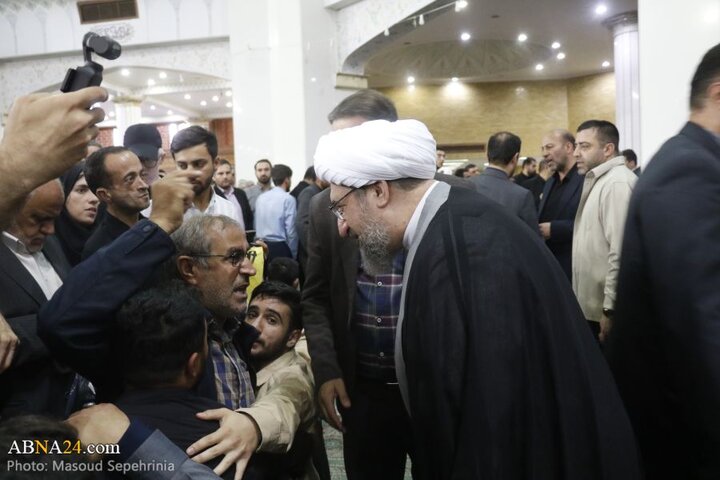 مراسم اولین سالگرد شهدای خدمت با حضور رئیس جمهور در تبریز